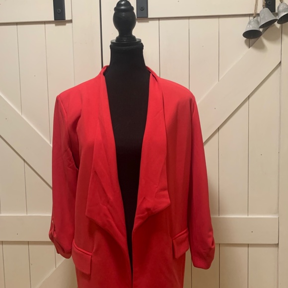 Hot Pink Blazer for Women - Size Small - Picture 2 of 6